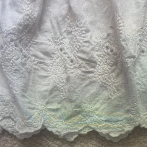 White Lace Kids Skirt